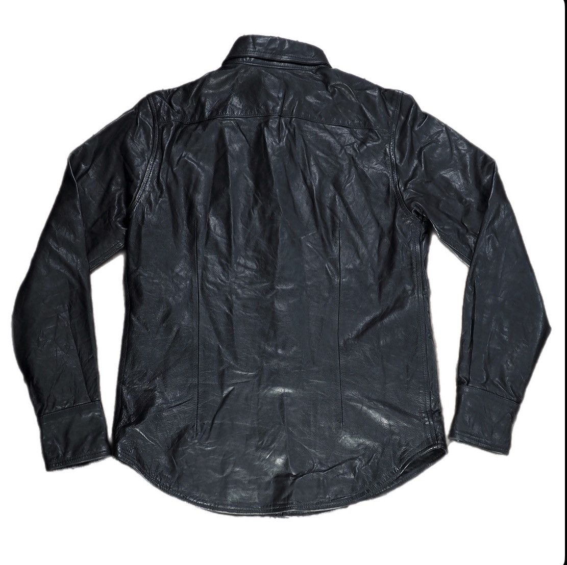 Yasuyuki Ishii Yasuyuki Ishii Leather Dress Shirt Size US S / EU 44-46 / 1 - 3 Thumbnail