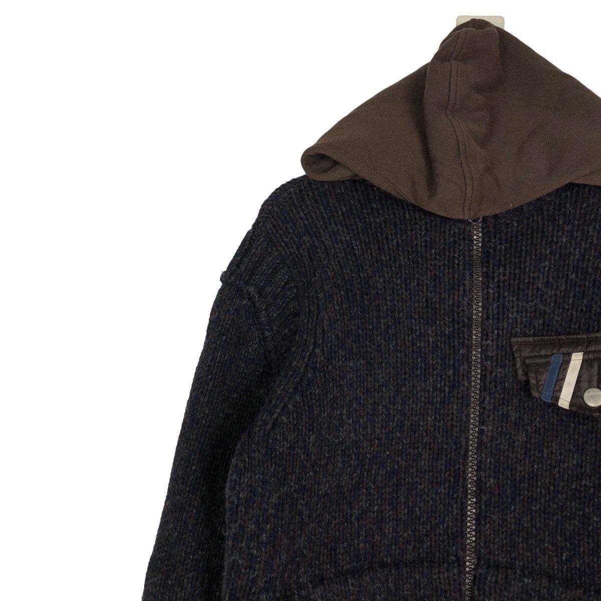 If Six Was Nine 🔥Punk Biker Jacket Corduroy Energie Sixty Zipper Size US M / EU 48-50 / 2 - 7 Thumbnail
