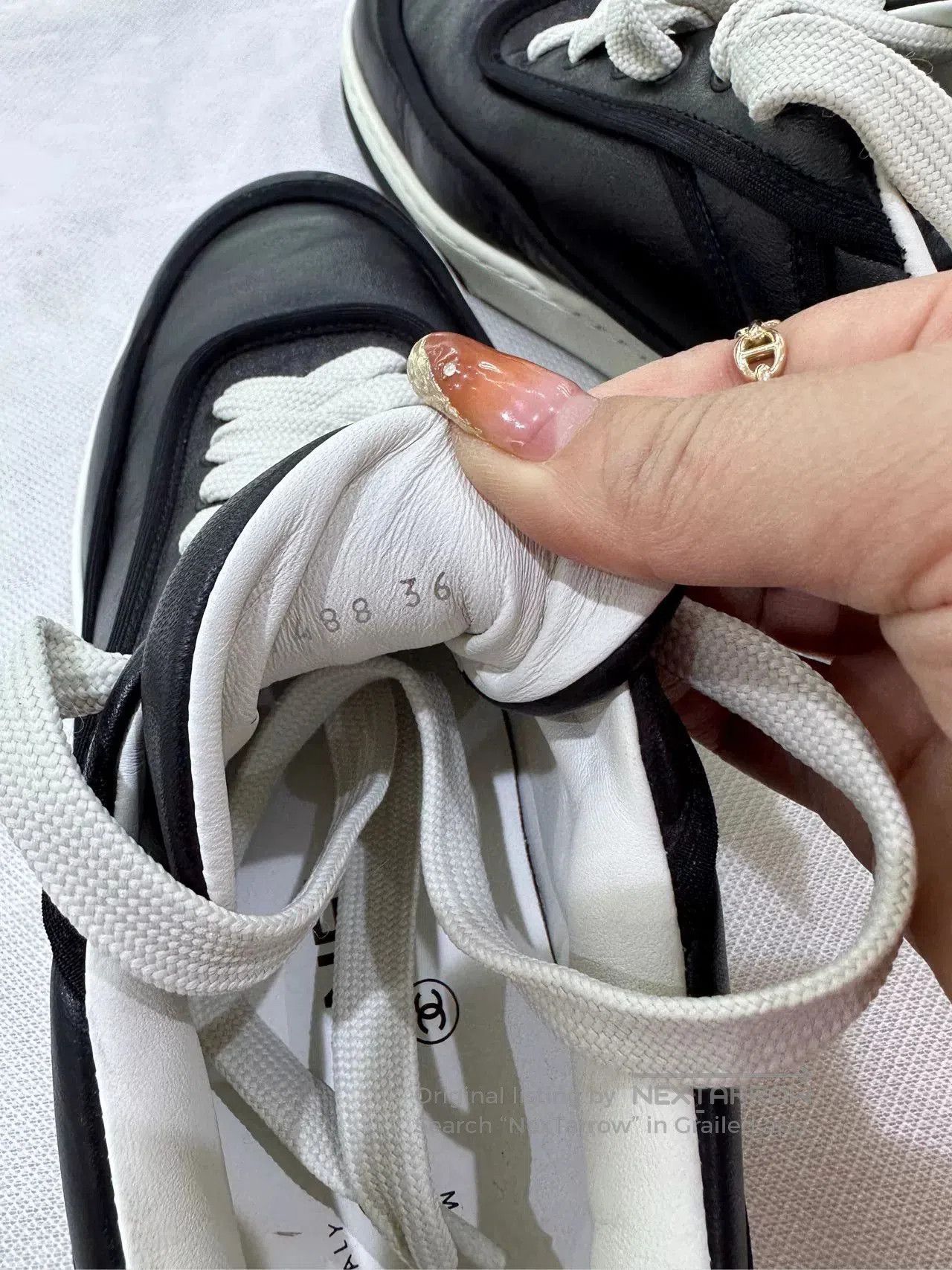 Chanel Chanel Black Panda Sneakers Size 36. Size US 5 / IT 35 - 4 Thumbnail