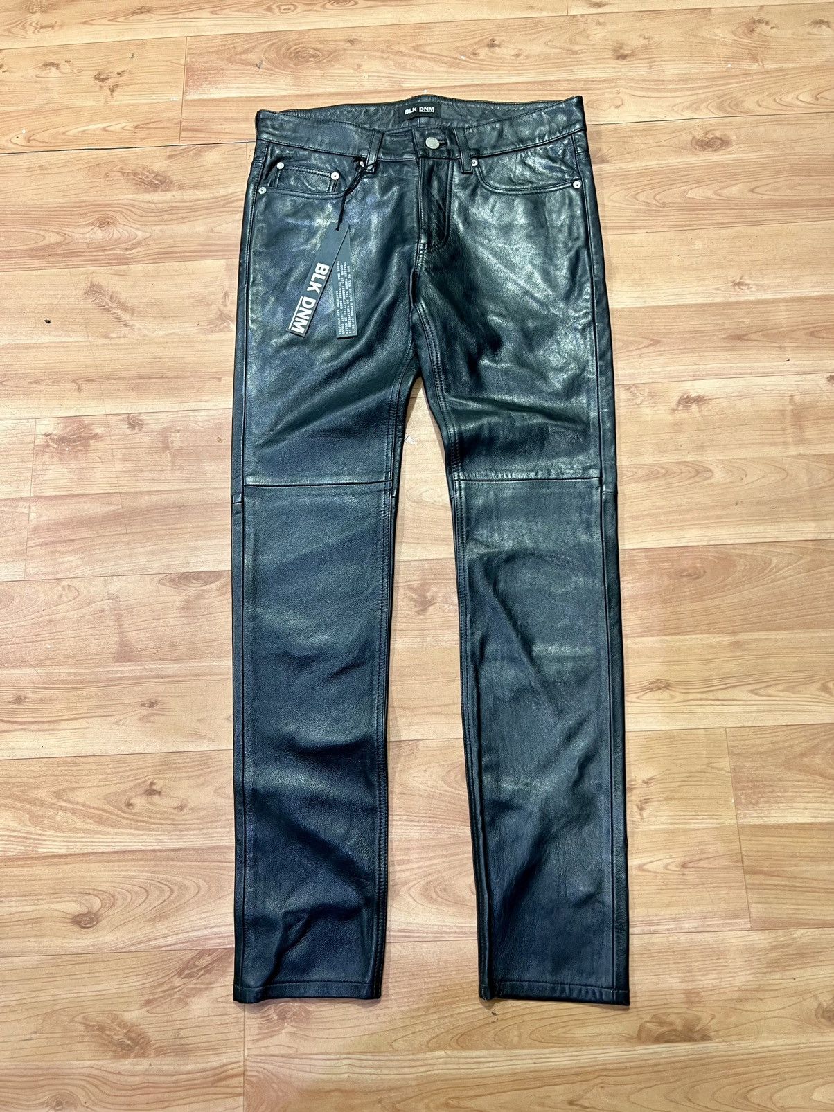 Blk Dnm Blk Dnm leather pant size 29 Size US 29 - 1 Thumbnail