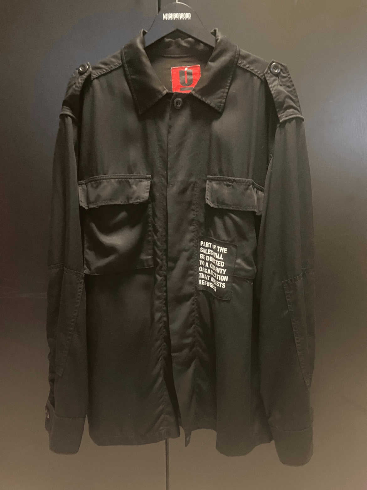 Undercover Blue Patched Jacket Jackets 600053524blk main image 1