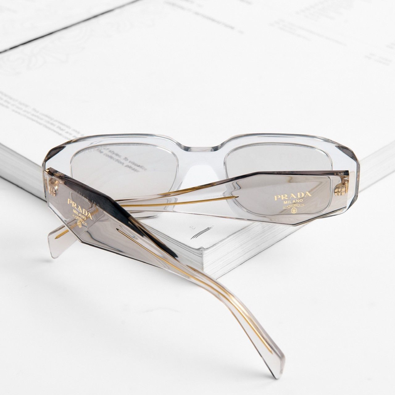 Prada PRADA 0PR 17WS 12R30B SUNGLASSES Size ONE SIZE - 7 Thumbnail