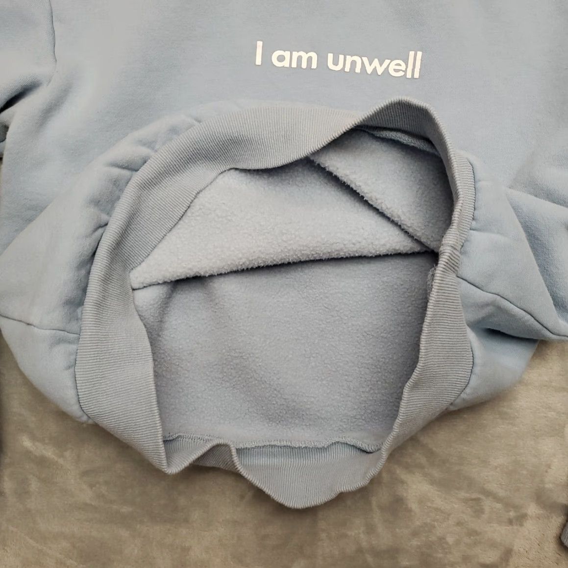 Vintage VINTAGE Barstool Sweatshirt Womens S Blue Call Her Daddy I am Unwell Pullover Crewneck Size S / US 4 / IT 40 - 7 Thumbnail