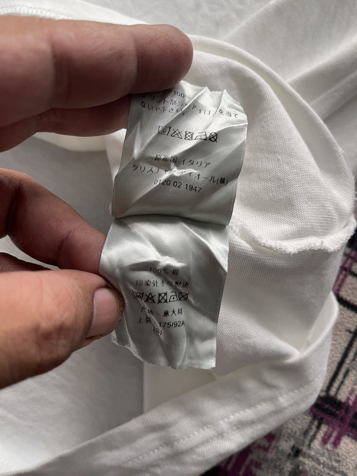 Dior DIOR WHITE FLORAL SPELL OUT VERY RARE Size US S / EU 44-46 / 1 - 10 Thumbnail