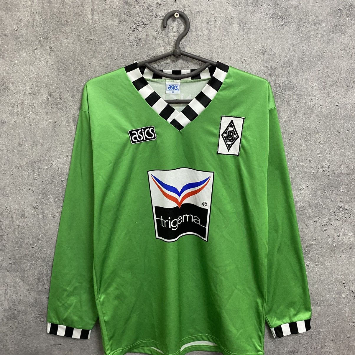 Asics 92/94 Borussia Mönchengladbach Asics Away Shirt Long Sleeve Size US M / EU 48-50 / 2 - 3 Thumbnail