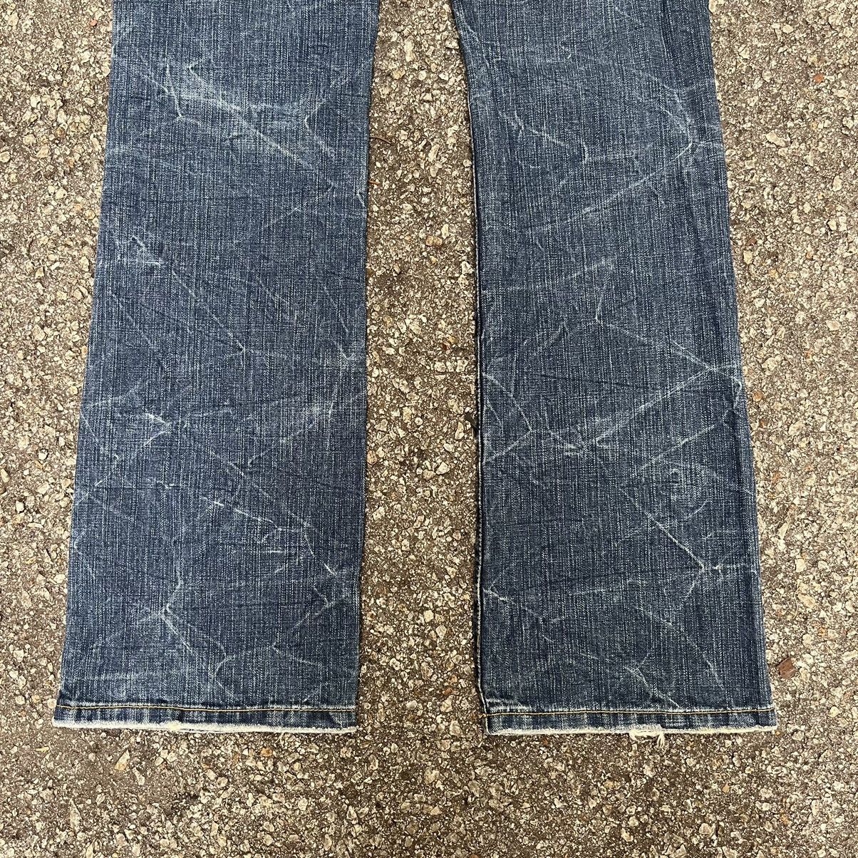 Hysteric Glamour Flare Jeans Ozz First Destroyed Distressed Denim Size US 32 / EU 48 - 12 Thumbnail