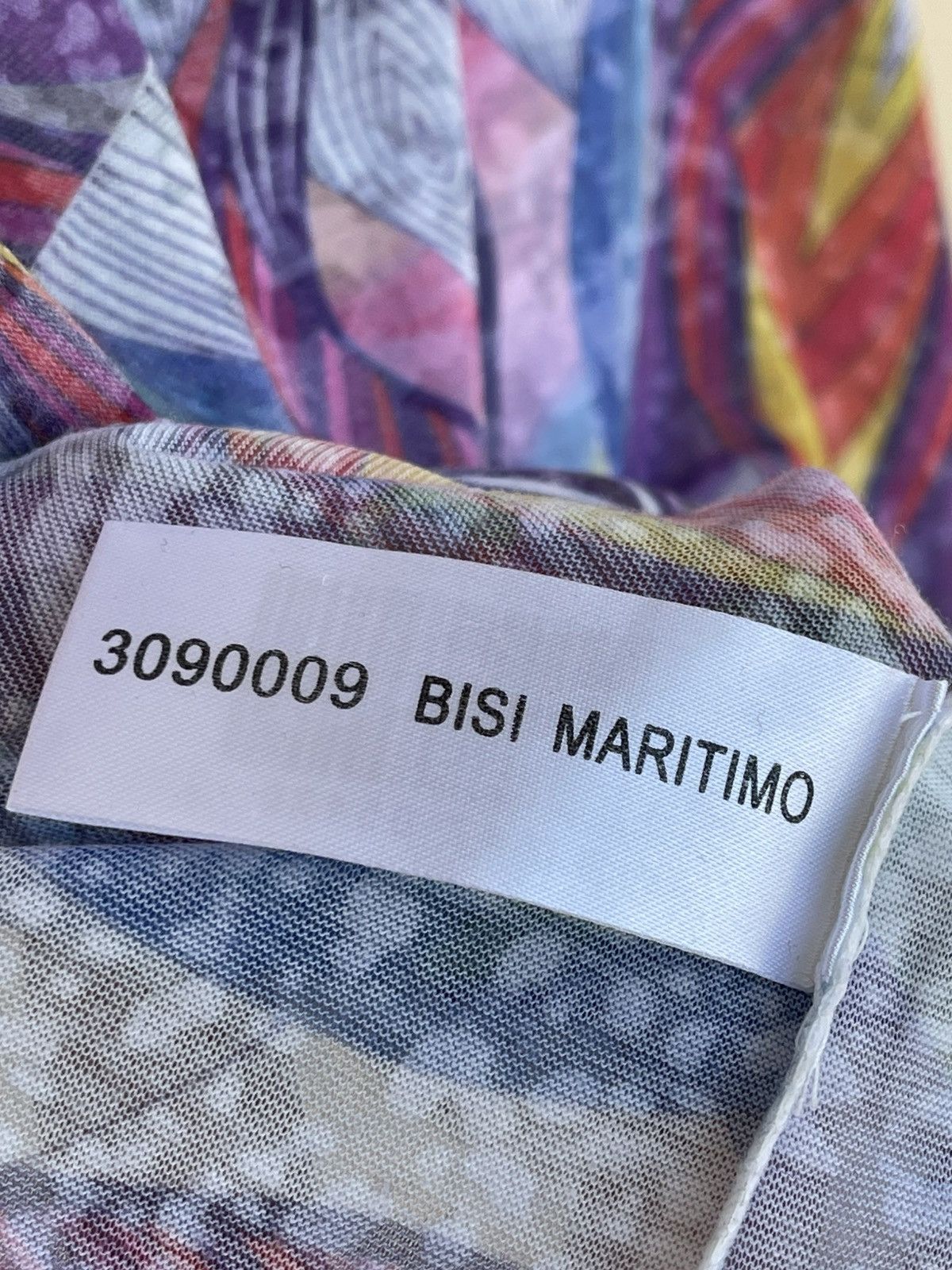 Custo Barcelona Octopus Abstract Print Viscose Mesh Long Sleeve Top T-Shirt Size M / US 6-8 / IT 42-44 - 11 Thumbnail