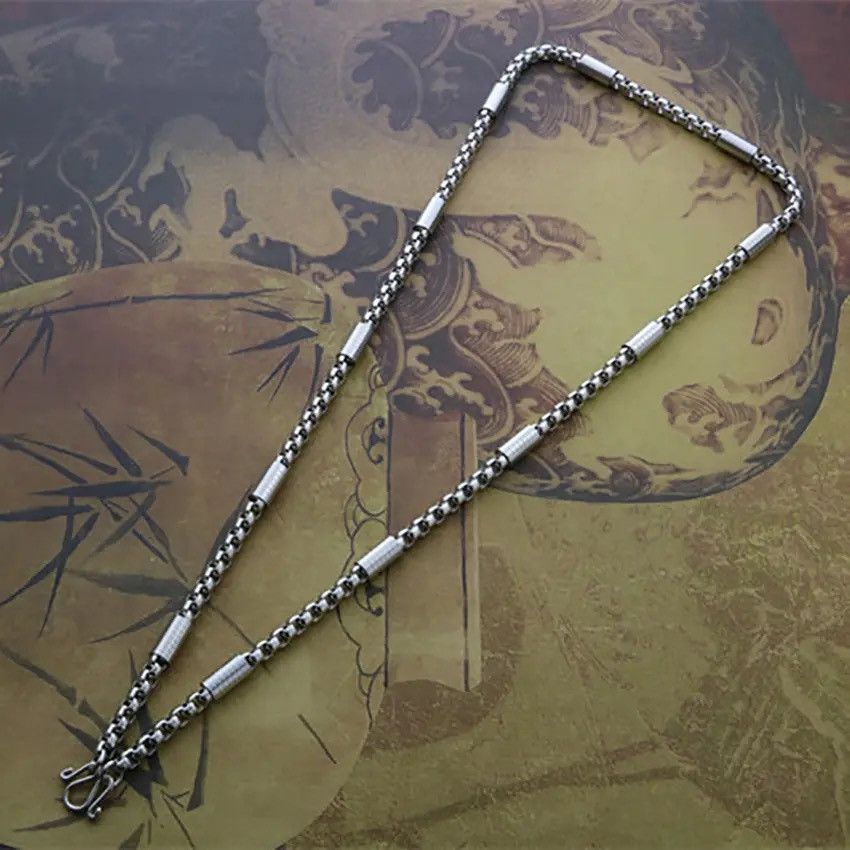Jewelry 5mm Square Pearl Necklace Size ONE SIZE - 1 Thumbnail