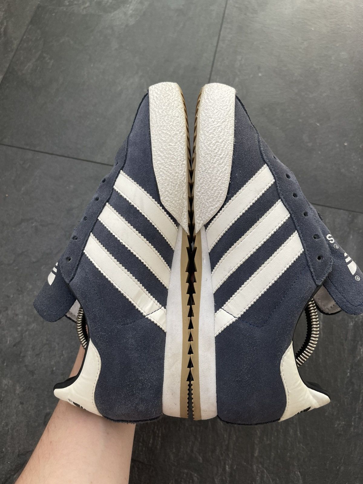 Adidas × Streetwear × Vintage Vintage adidas samba rare low top sneakers Size US 6 / EU 39 - 11 Thumbnail