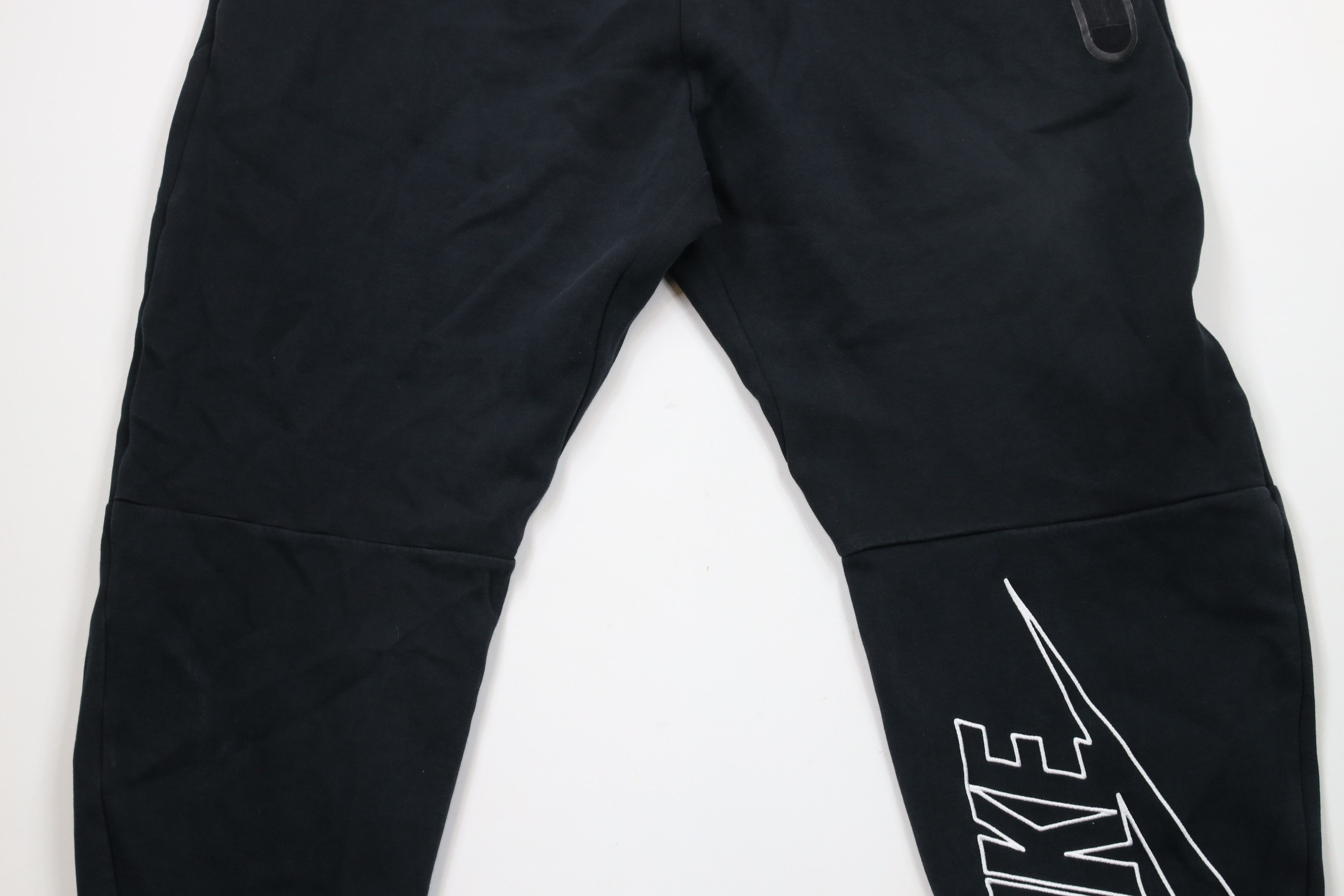 Nike Nike Tech Fleece Spell Out Cuffed Sweatpants Joggers Black Size US 40 / EU 56 - 9 Thumbnail