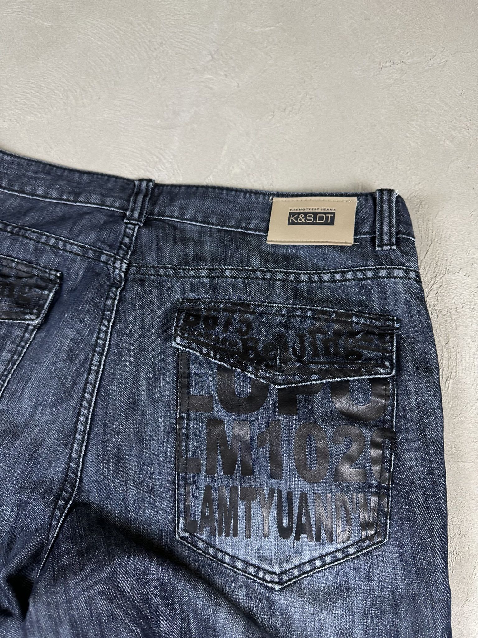 Vintage Vintage Y2k Fullprint Baggy Oversized Denim Jeans Pants 00s Size US 38 / EU 54 - 4 Thumbnail