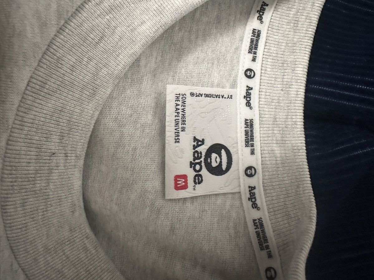 Aape AAPE BY BATHING APE off-white fancy main t-shirt white Size US M / EU 48-50 / 2 - 6 Thumbnail