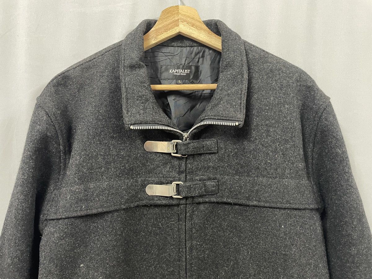 Japanese Brand × Other × Vintage Japanese brand KAPITALIST wool boucle jacket mens Size US L / EU 52-54 / 3 - 2 Thumbnail