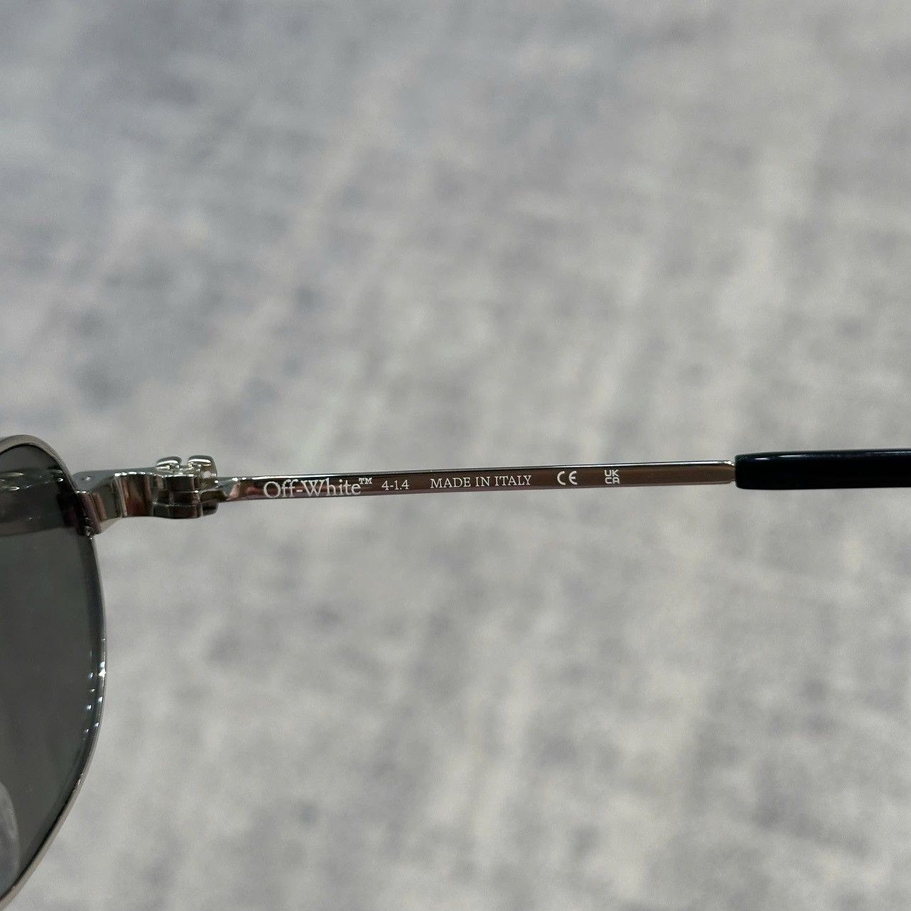 Off-White OFF WHITE BALTIMORE GREY SUNGLASSES Size ONE SIZE - 6 Thumbnail