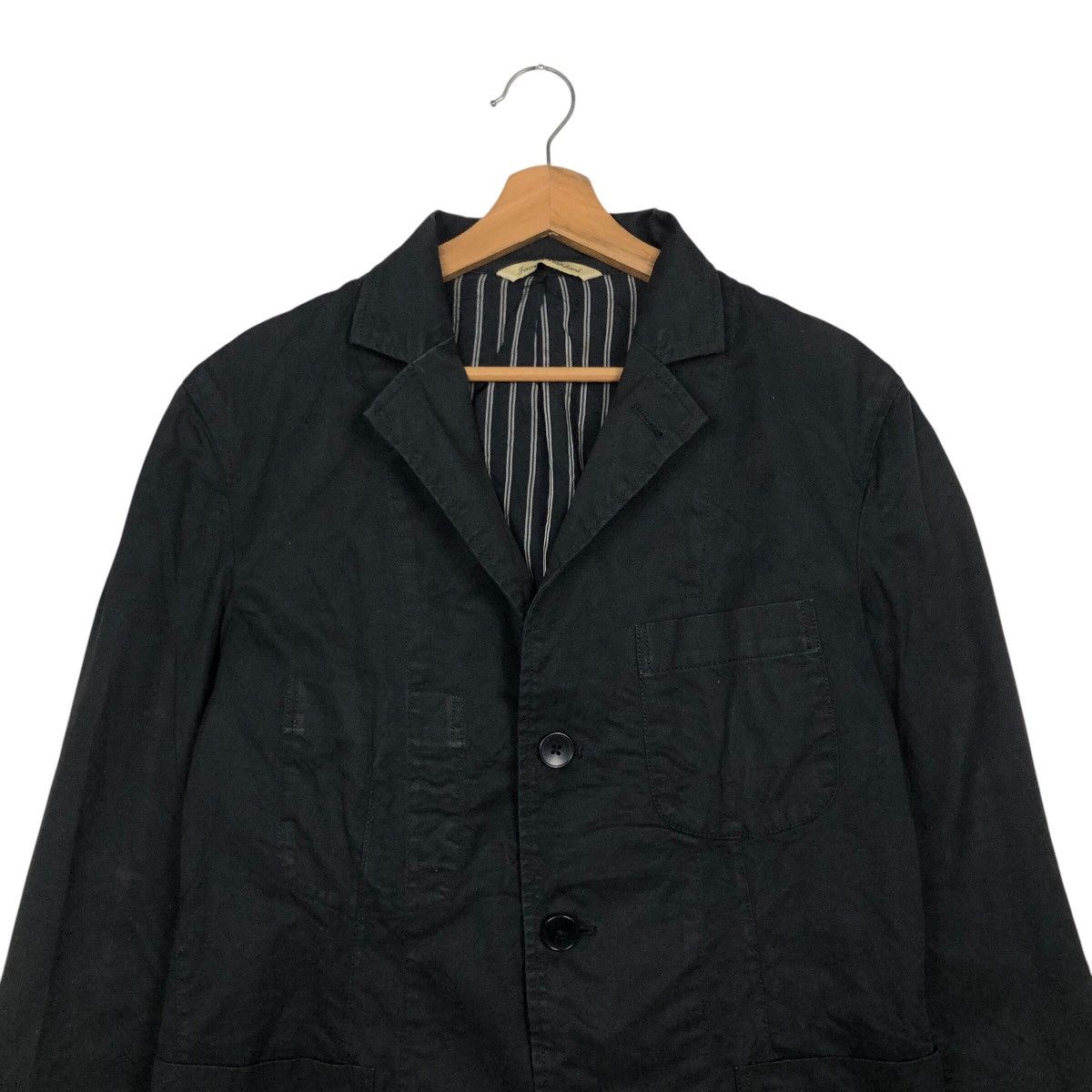 Issey Miyake 📌Vintage Chore Work Jacket Journal Standard Blanket Striped Size US L / EU 52-54 / 3 - 4 Thumbnail