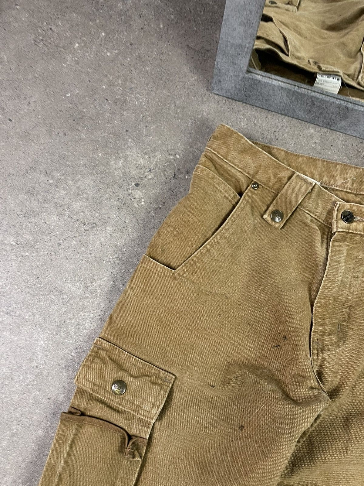 Carhartt × Vintage Vintage Y2K Carhartt Workwear Double Knee Pants Size US 30 / EU 46 - 9 Thumbnail