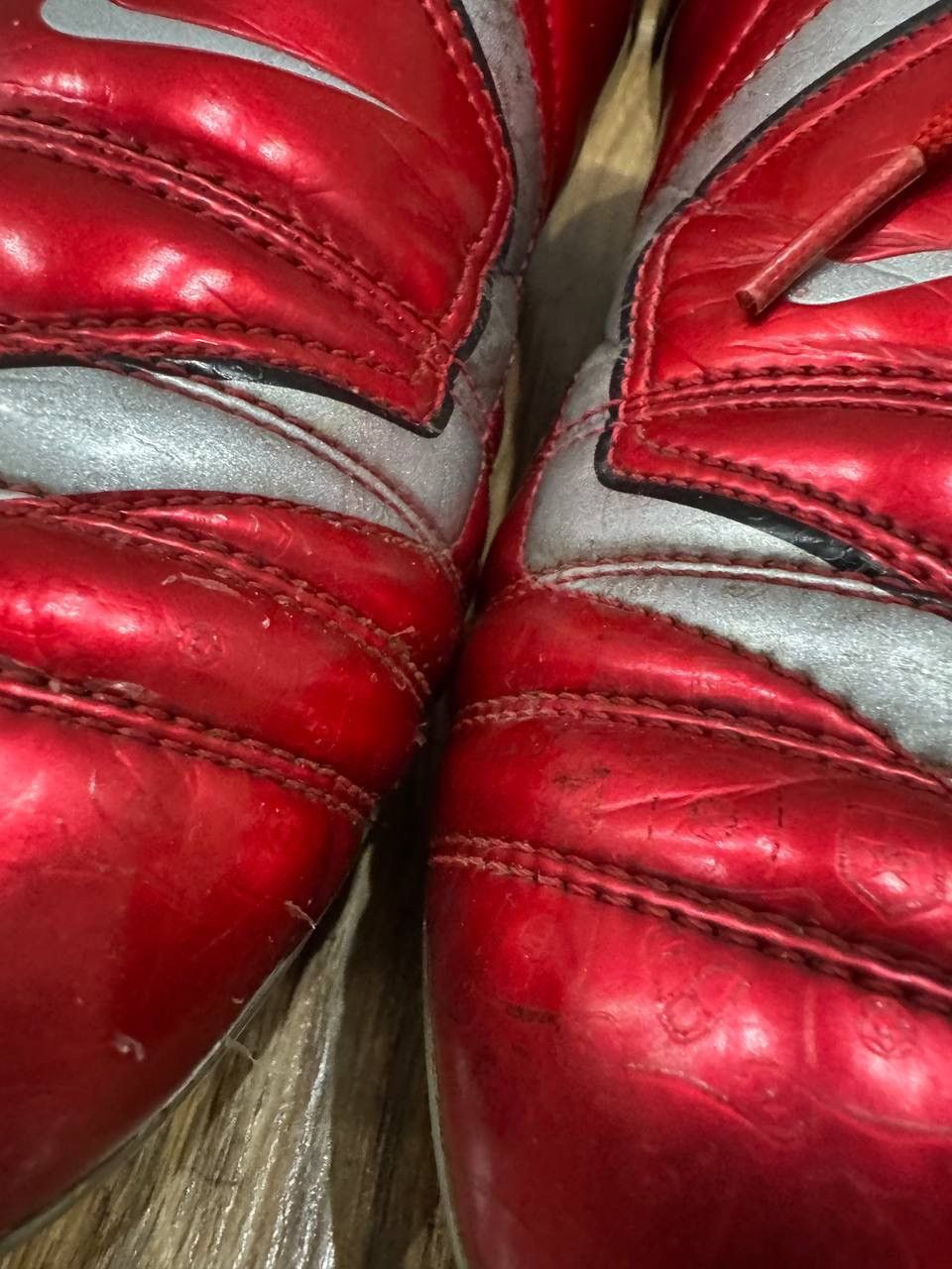 Vintage Nike Total 90 Supremacy FG Red Football Boots Size US 11 / EU 44 - 10 Thumbnail