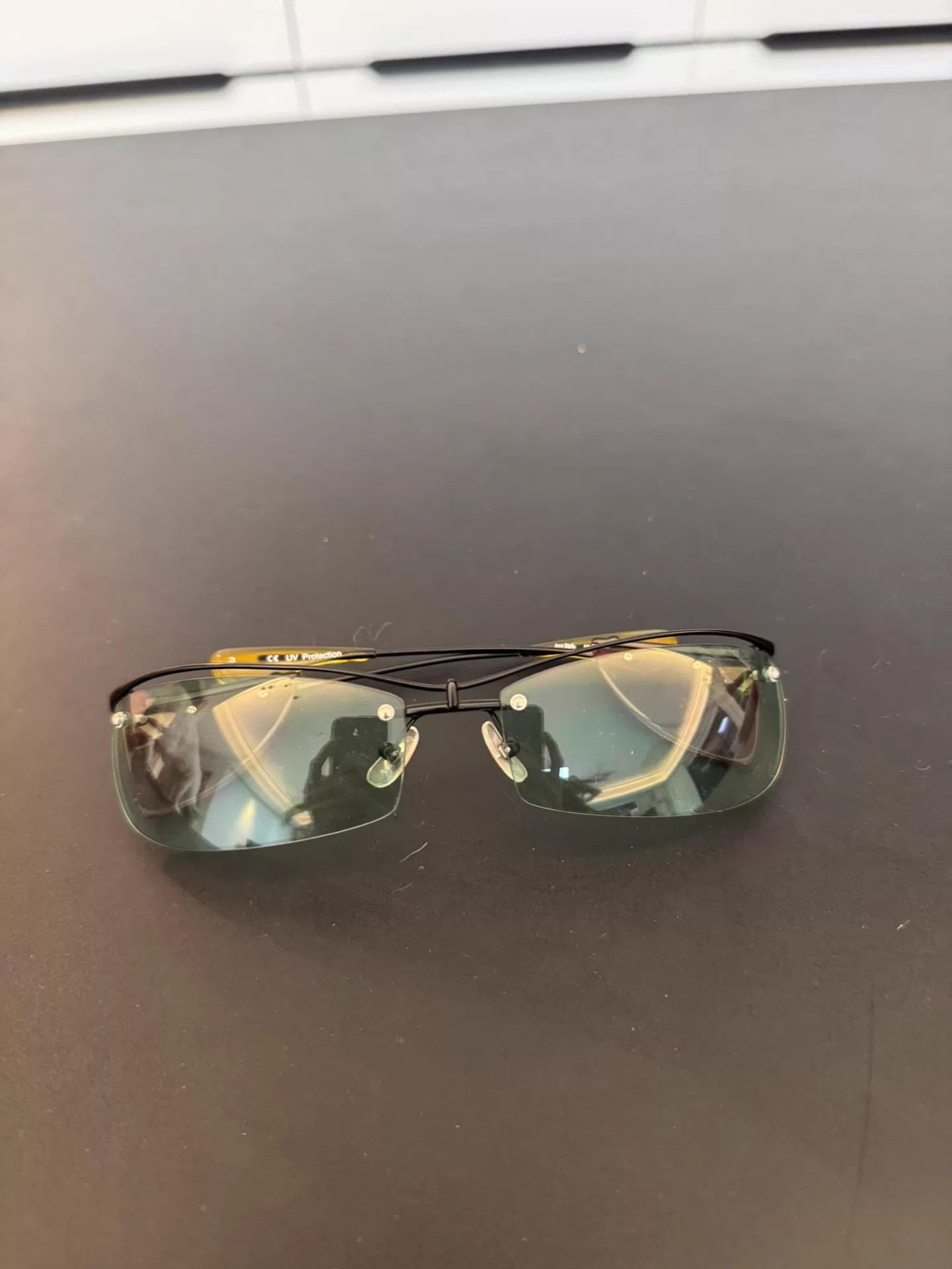 Jean Paul Gaultier Jean Paul Gaultier y2k red & yellow unisex sunglasses Size ONE SIZE - 5 Thumbnail