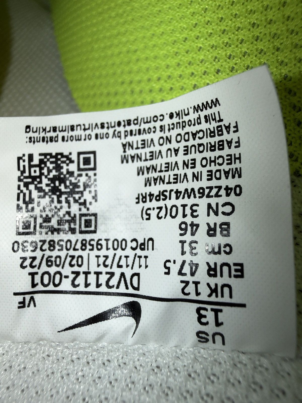 Nike Nike Air Force 1 Low “Move to Zero / Recycled Pack” Size US 13 / EU 46 - 3 Thumbnail