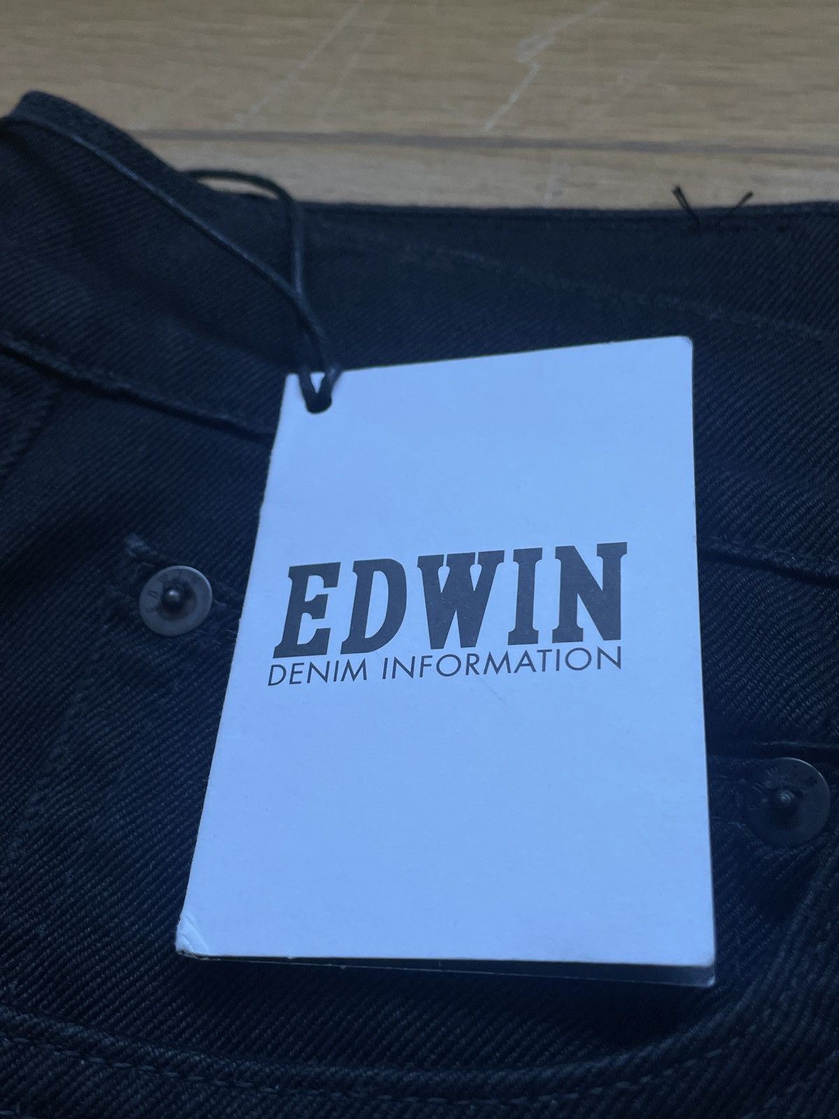 Edwin Edwin x Japanese Brand ED55 Black Denim Jeans W30 Tapered Size US 30 / EU 46 - 10 Thumbnail