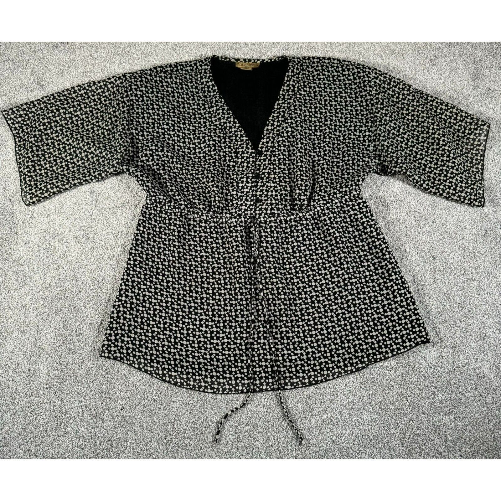 Other Notations Blouse L Sheer Lined Flowy Whimsigoth 90s Y2K Size L / US 10 / IT 46 - 1 Thumbnail