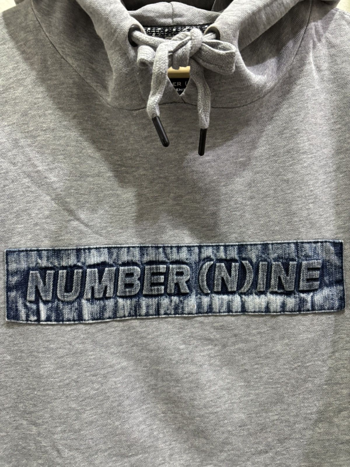 Number (N)ine Number nine denim box logo Pullover hoodie Size US M / EU 48-50 / 2 - 2 Thumbnail