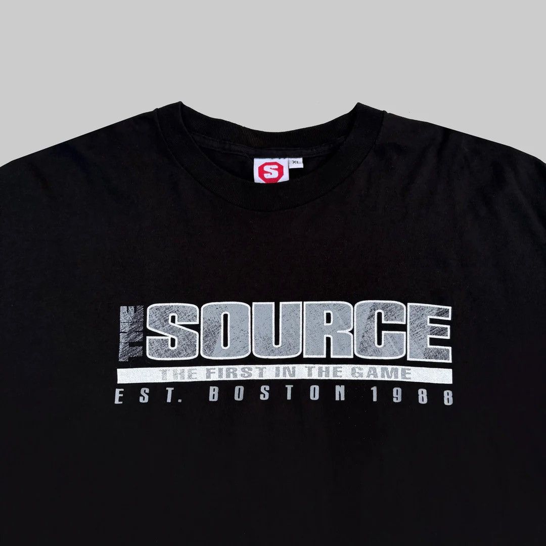 Rap Tees × Vintage The Source Magazine 1990 90s Vintage Hip Hop