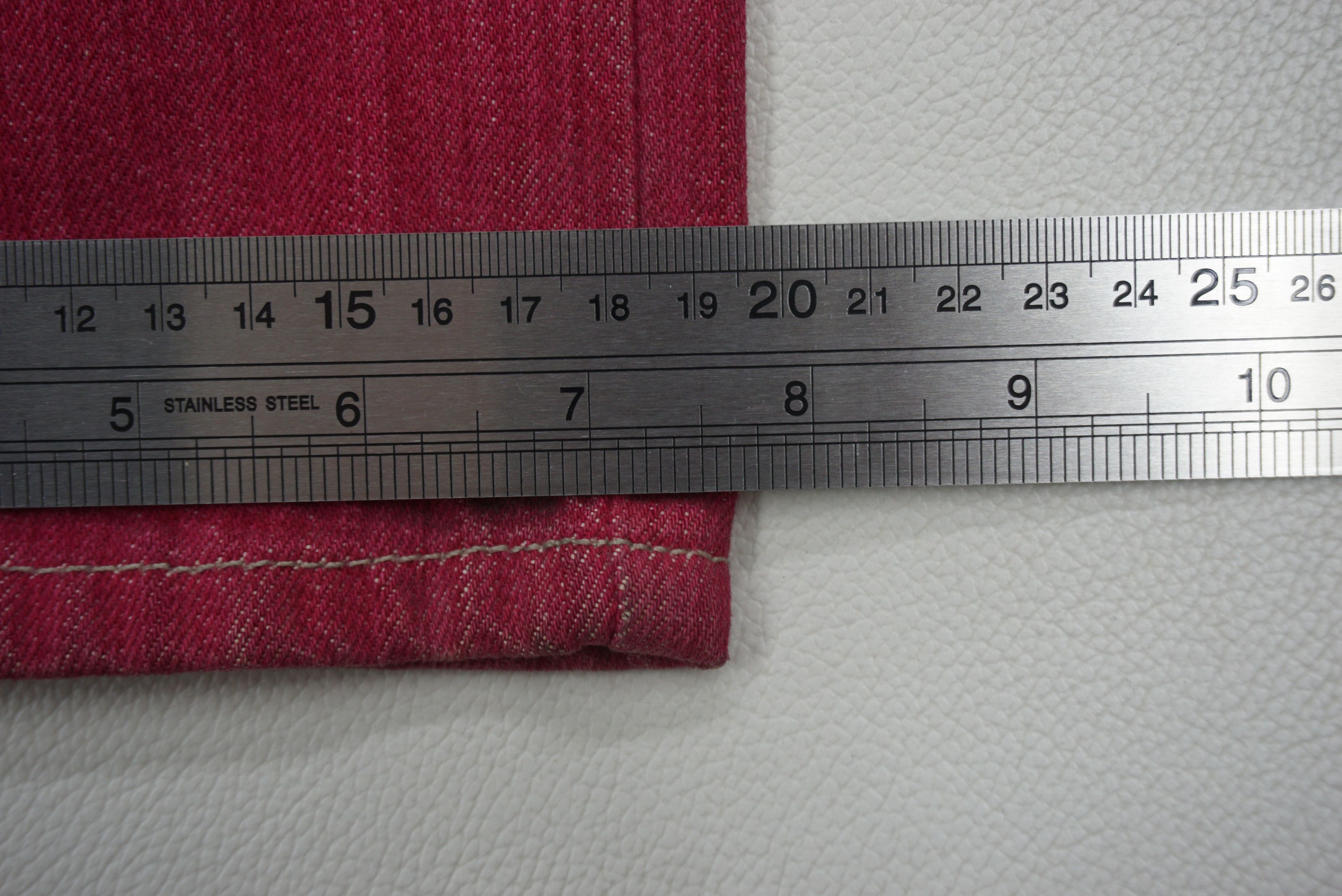 Tommy Hilfiger Tommy Jeans Size 4 fit W28xL31 Straight Leg Pink Denim Size 27" / US 4 / IT 40 - 8 Thumbnail