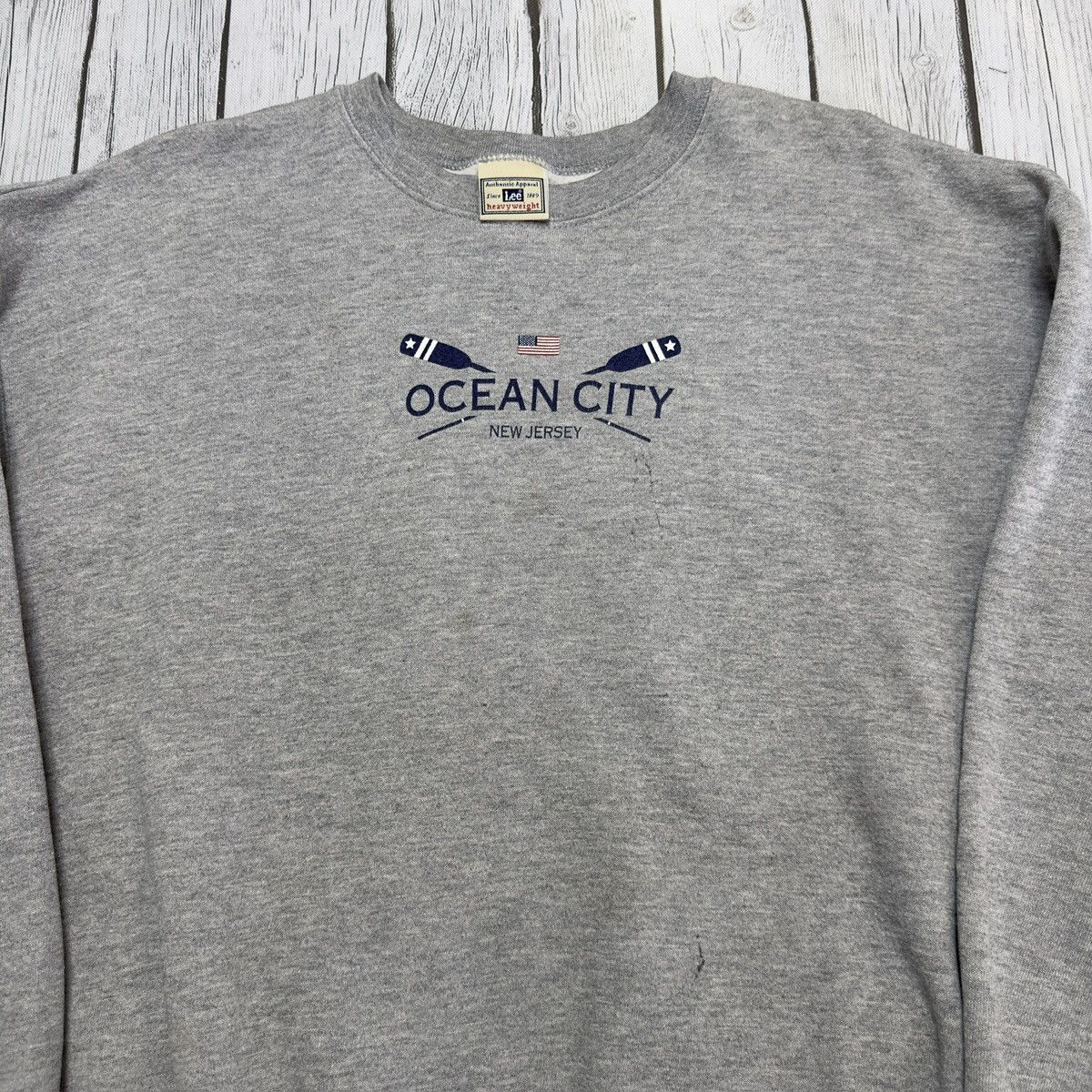 Lee × Vintage Vintage Ocean City New Jersey sweatshirt Size US XL / EU 56 / 4 - 3 Thumbnail