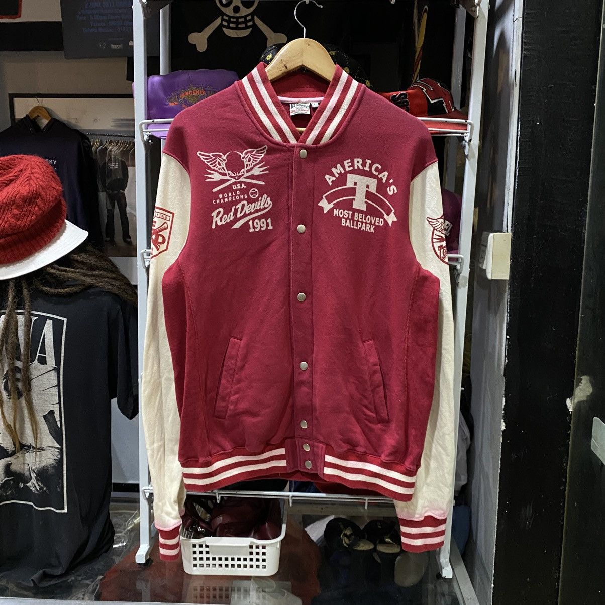 Tedman Tedman Ted Company Baseball Varsity Jacket Size US L / EU 52-54 / 3 - 2 Thumbnail