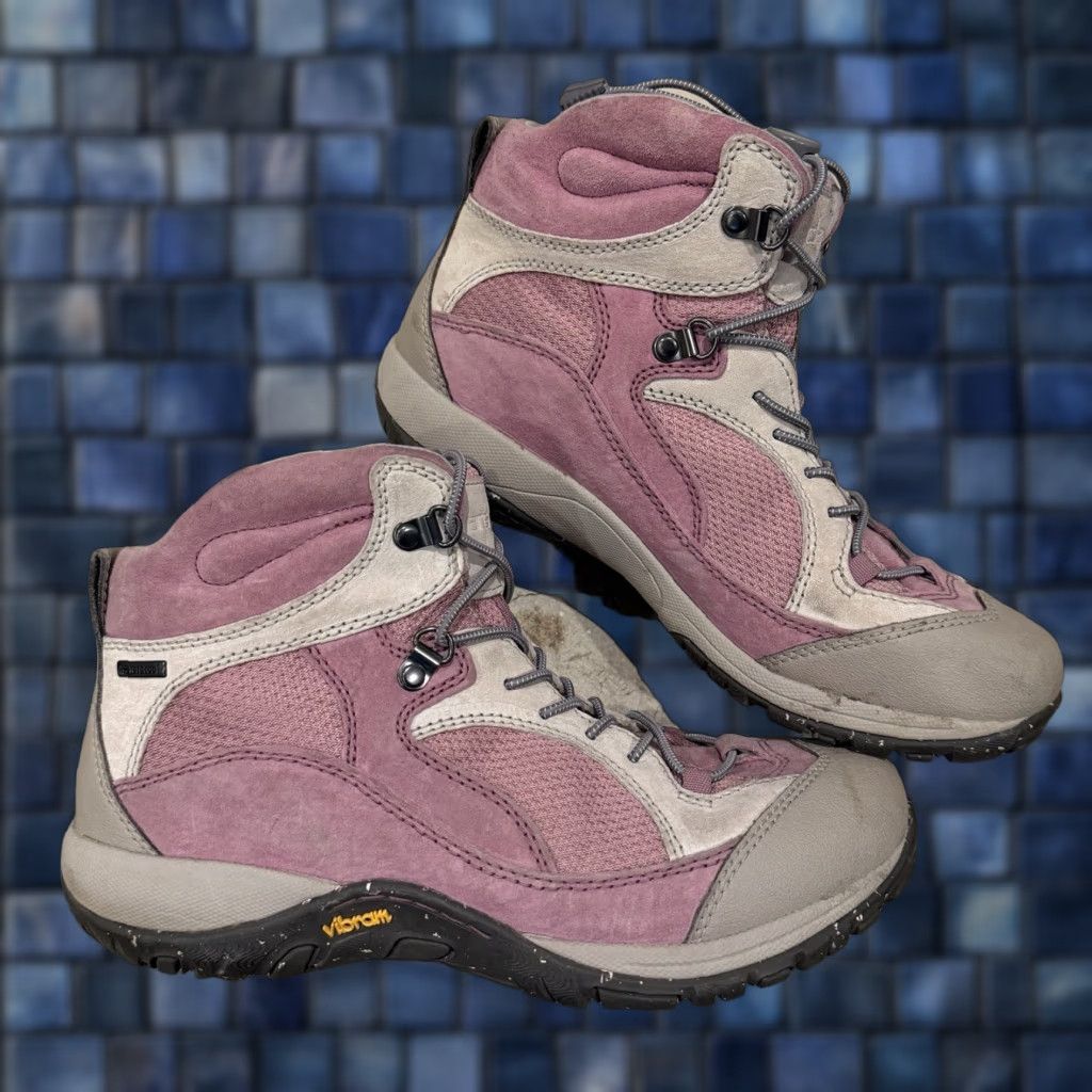 Dansko VINTAGE Dansko Hiking Boots Women Pink Mauve 9 US 40 EU Dansko 4358961624 Posy Leather Boots Size US 9 / IT 39 - 1 Thumbnail