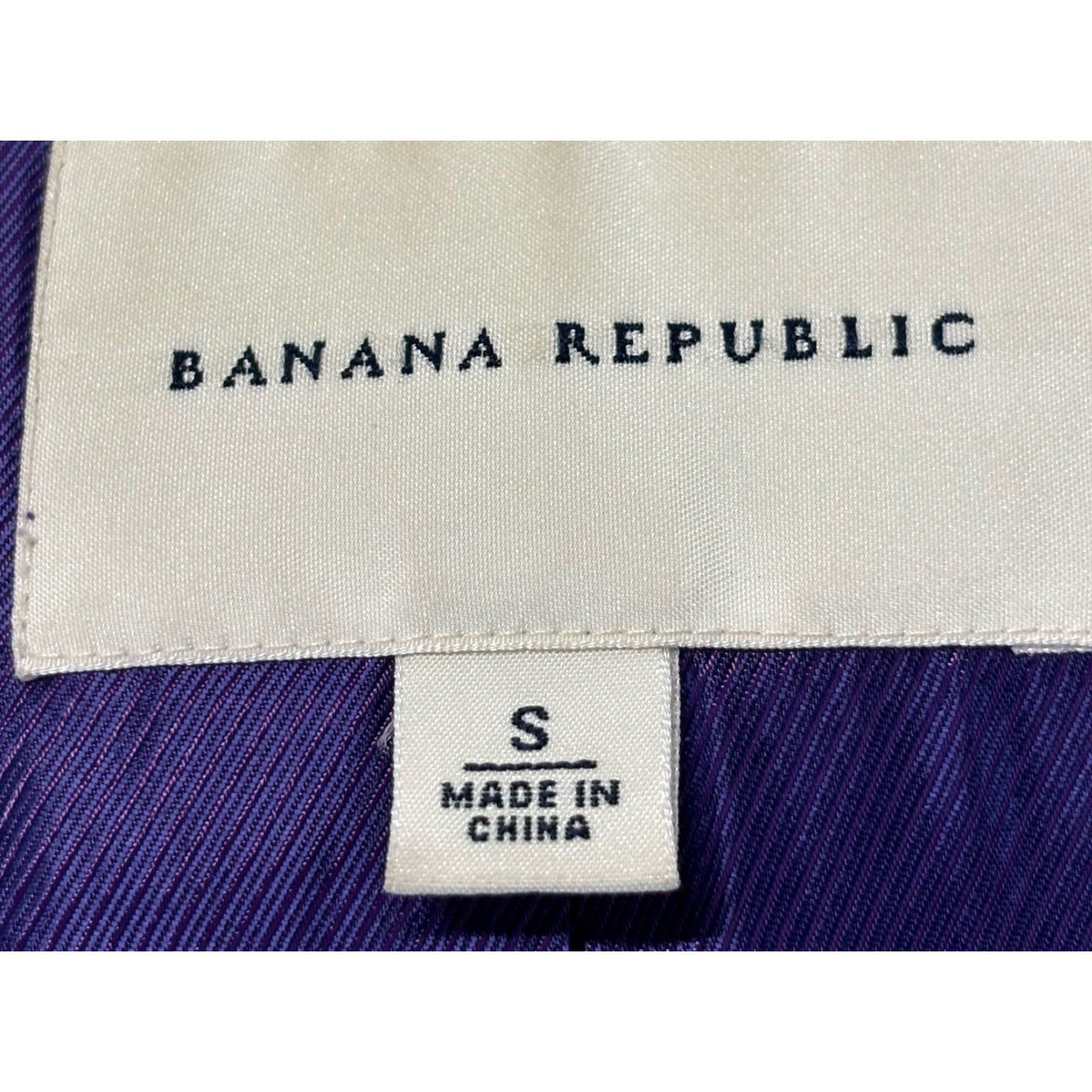 Banana Republic VINTAGE Banana Republic Wool Blend Pea Coat Women’s Size S Fuchsia Casual Winter Fall Spring Double Breasted Size S / US 4 / IT 40 - 7 Thumbnail