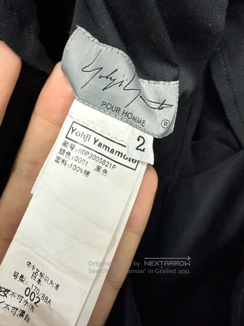Yohji Yamamoto YOHJI YAMAMOTO size M Remnant season buttoned military tro Size US 26 / EU 42 - 8 Thumbnail