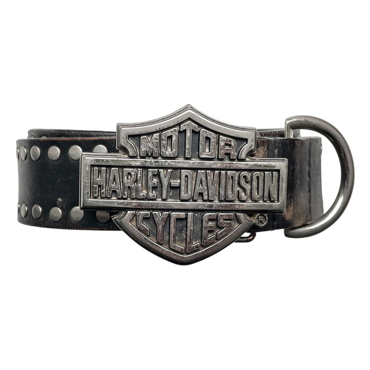Harley Davidson Harley Davidson Leather Studded Belt Size 32 - 1 Thumbnail
