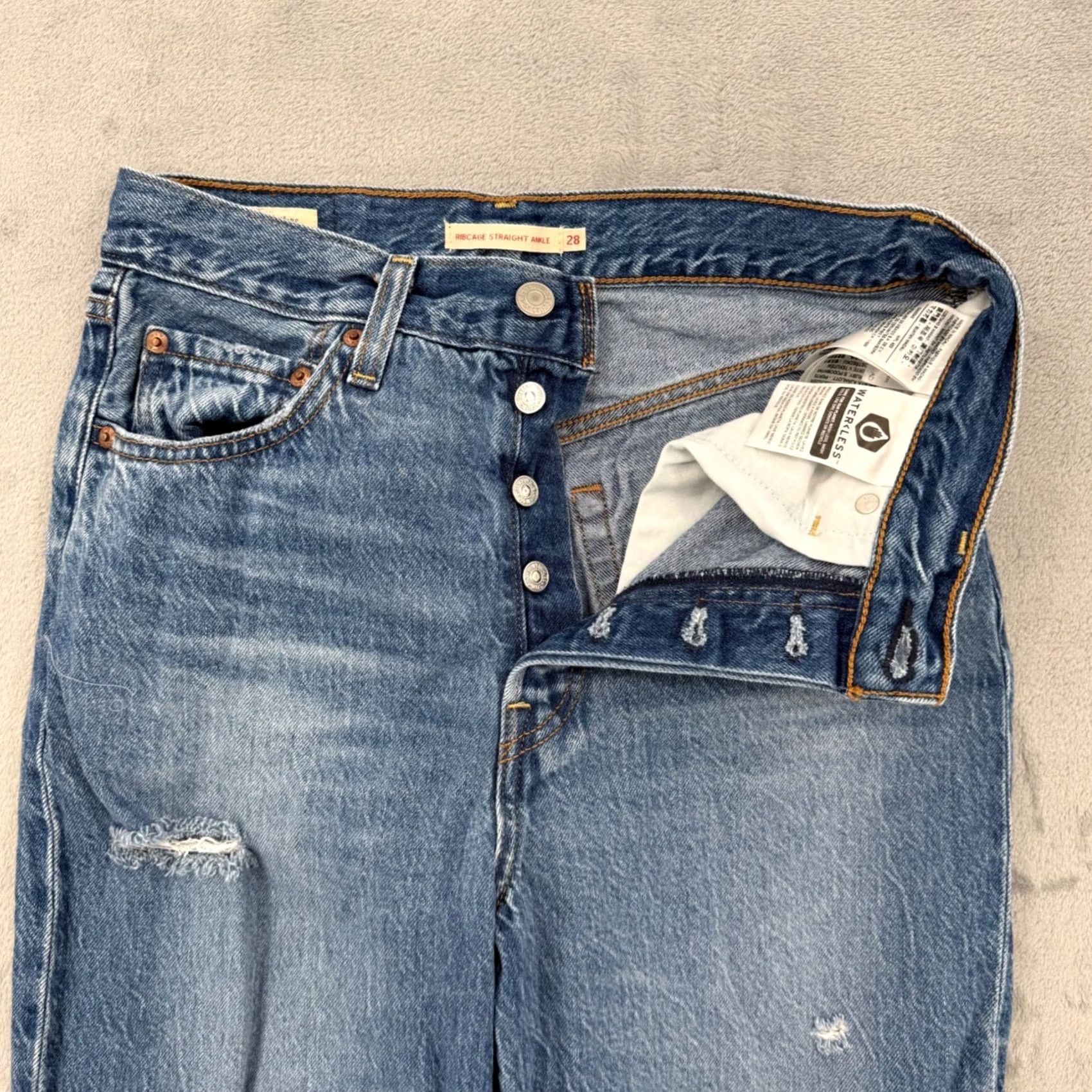 Levi's Item Specifications: Brand: DreamWeave Size 28" / US 6 / IT 42 - 3 Thumbnail