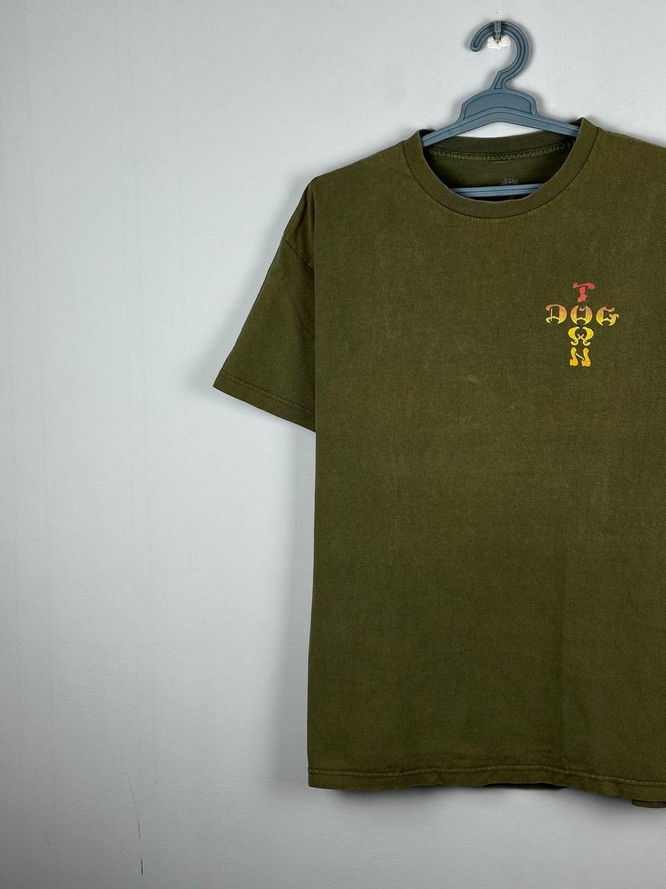 Dogtown Vintage Dogtown Iconic Khaki Green T Shirt Size US L / EU 52-54 / 3 - 3 Thumbnail