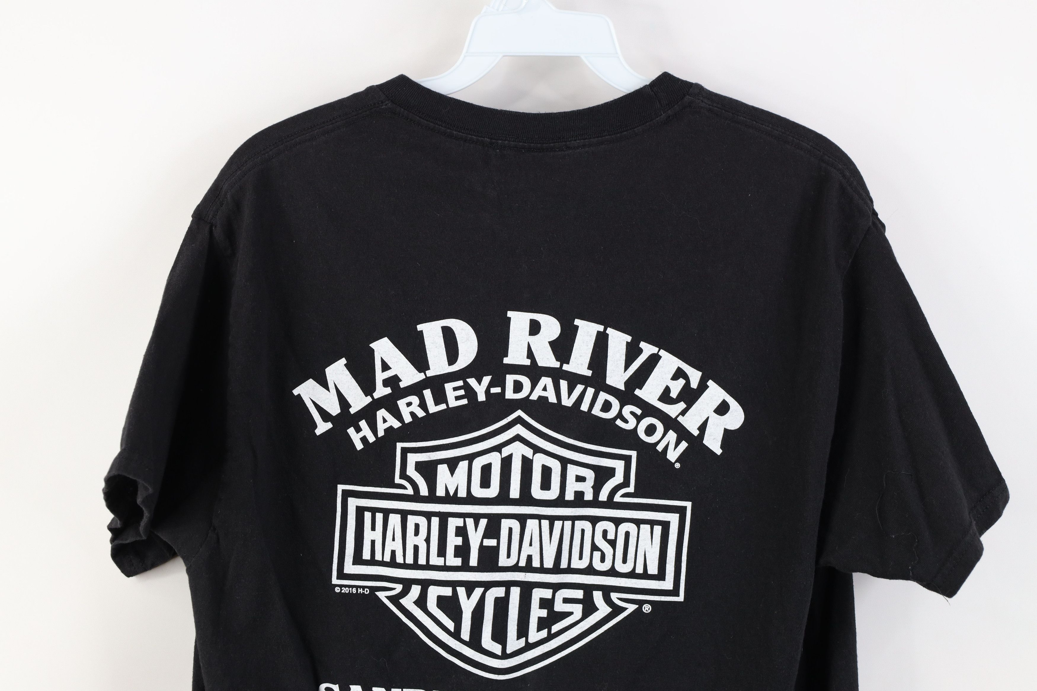 Harley Davidson Y2K Harley Davidson Spell Out Big Logo Short Sleeve T-Shirt Size US M / EU 48-50 / 2 - 14 Thumbnail