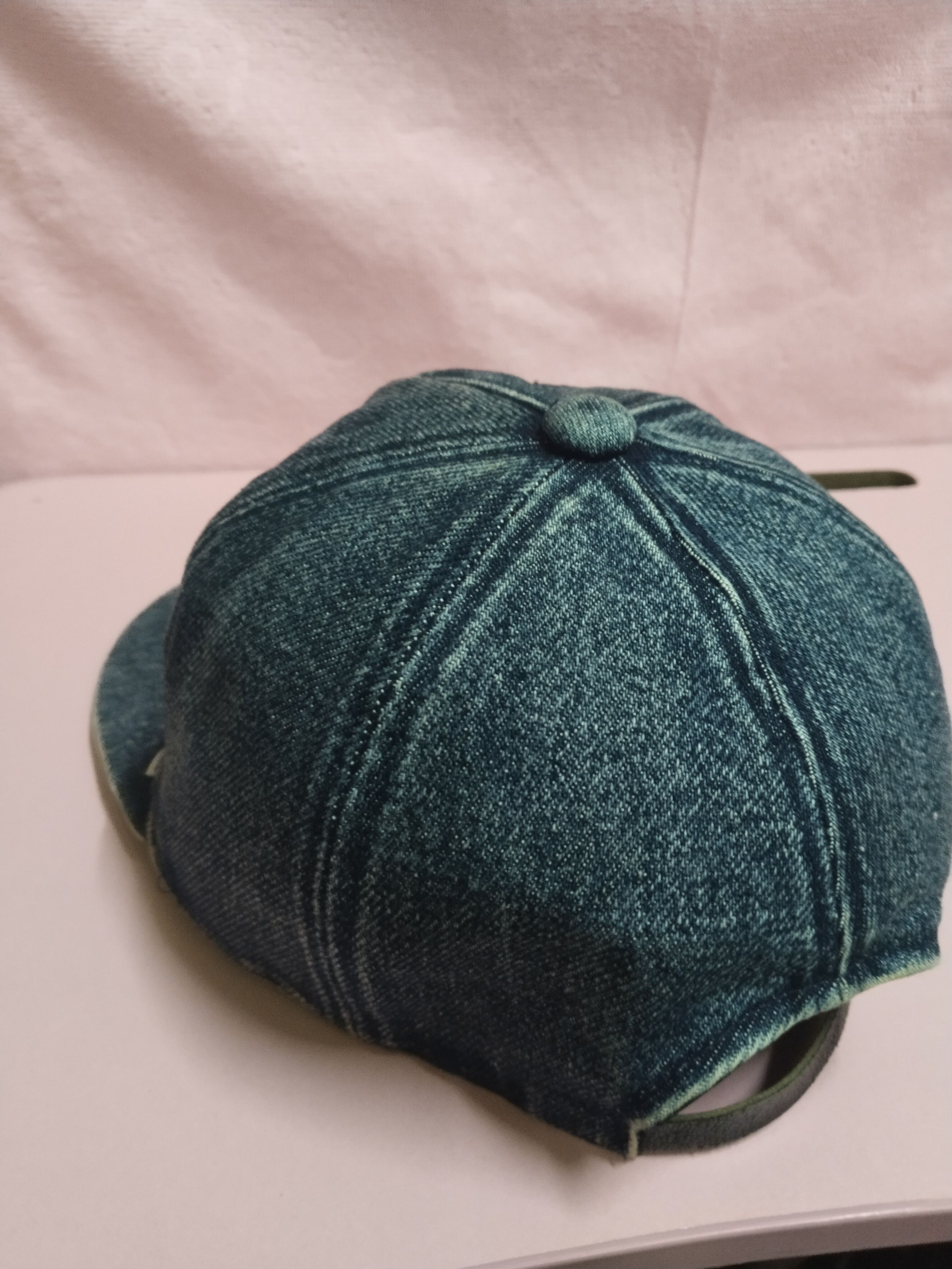 Edwin VINTAGE DENIM EDWIN ADJUSTABLE LEATHER CAP Size ONE SIZE - 4 Thumbnail