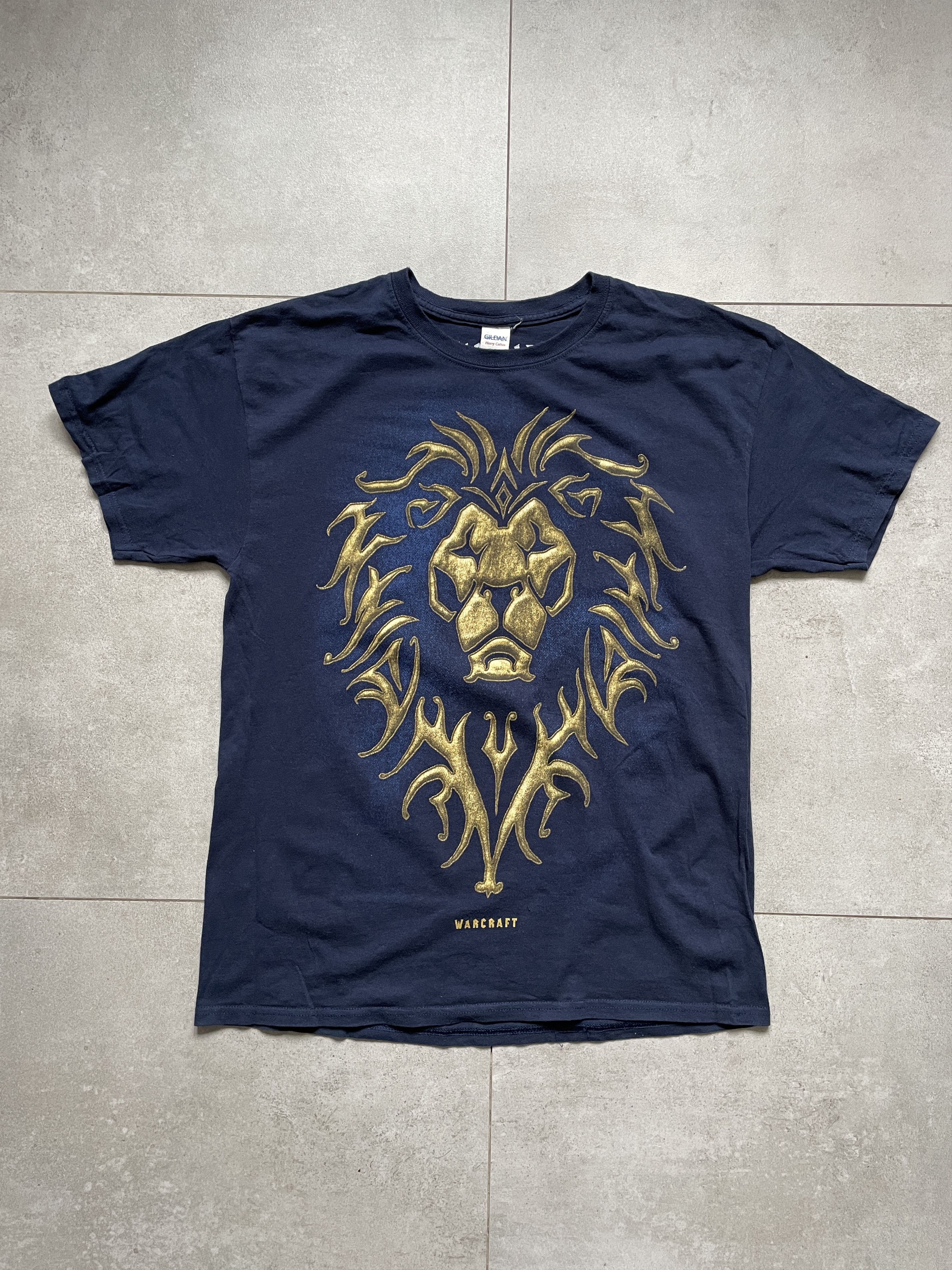 Optic Gaming WORLD OF WARCRAFT WOW BLIZZARD NAVY GAMING TEE Size US L / EU 52-54 / 3 - 1 Thumbnail