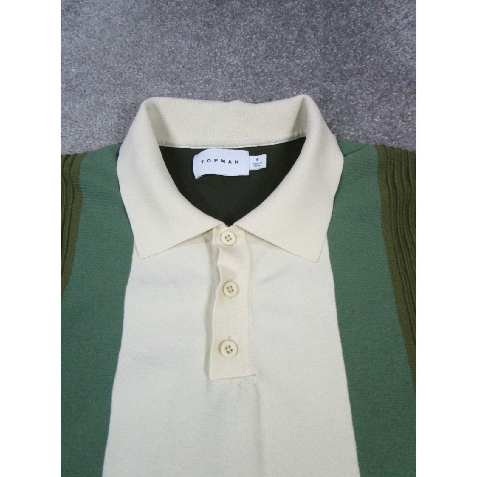 Topman Topman Polo Shirt Mens Small Green Golf Polo Shirt Green Mens Topman Polo Shirt S Color Green Size S Golf Polo Size US S / EU 44-46 / 1 - 2 Thumbnail