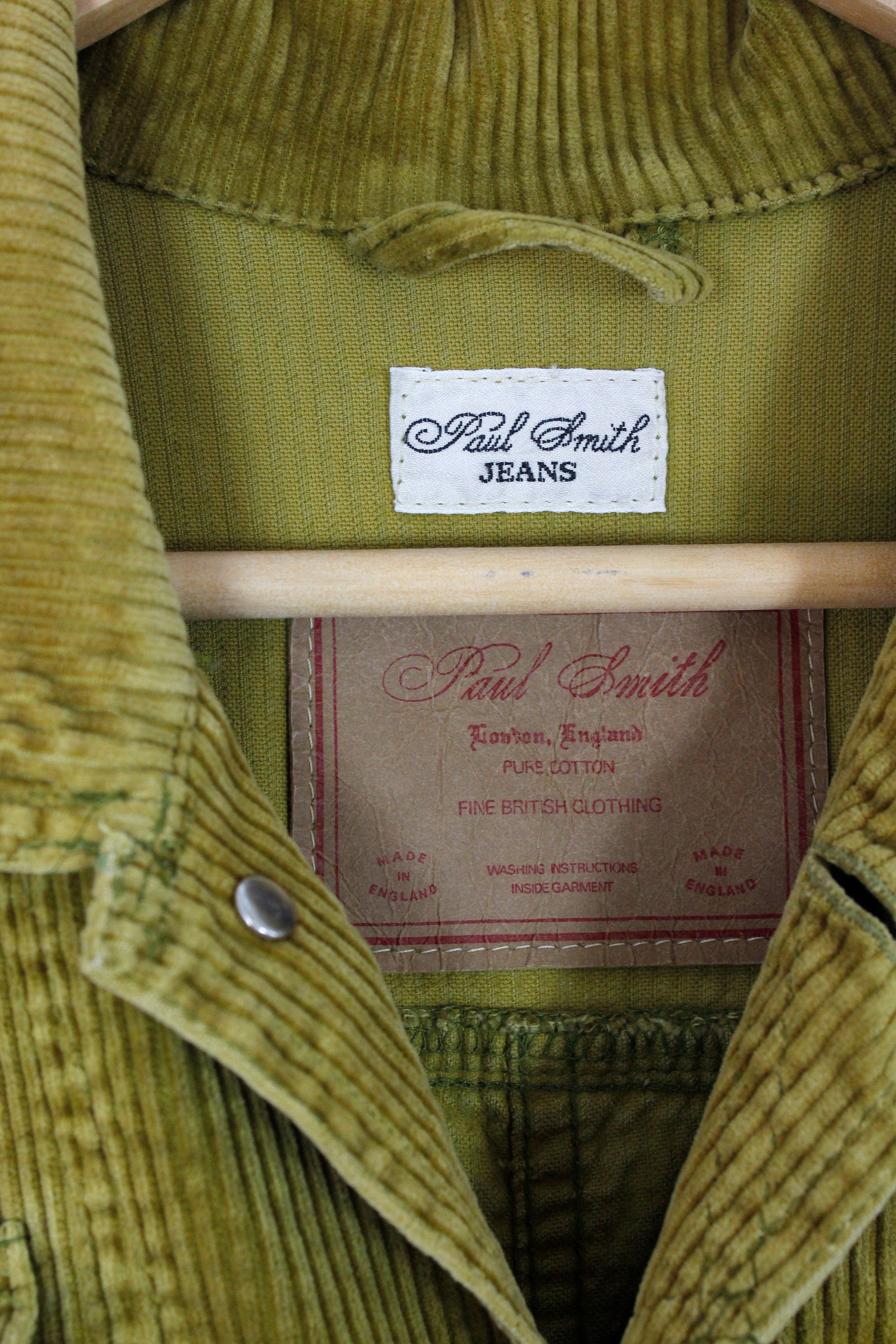 Paul Smith Paul Smith Velvet Olive Corduroy Jacket Size US L / EU 52-54 / 3 - 5 Thumbnail