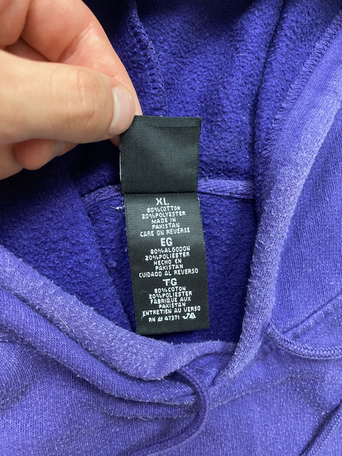 Starter × Vintage Vintage 90s Starter Kansas State University Pullover Hoodie Size US XL / EU 56 / 4 - 10 Thumbnail