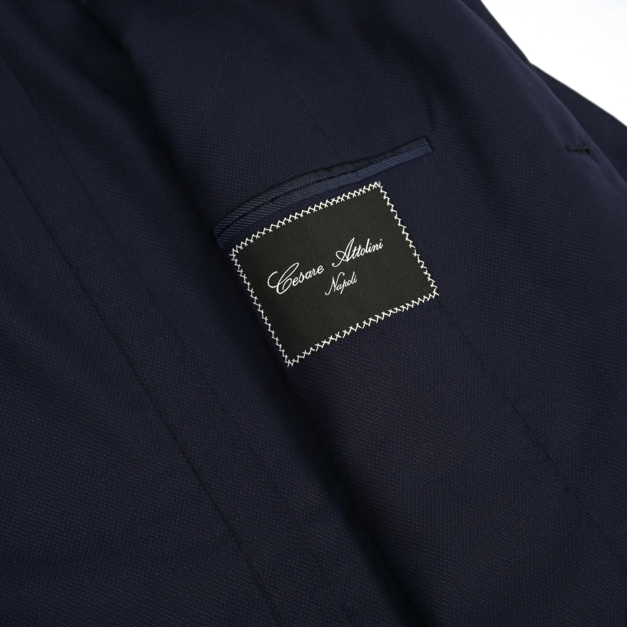 Cesare Attolini CESARE ATTOLINI navy unlined jacket (44 EU) Size 34R - 9 Thumbnail
