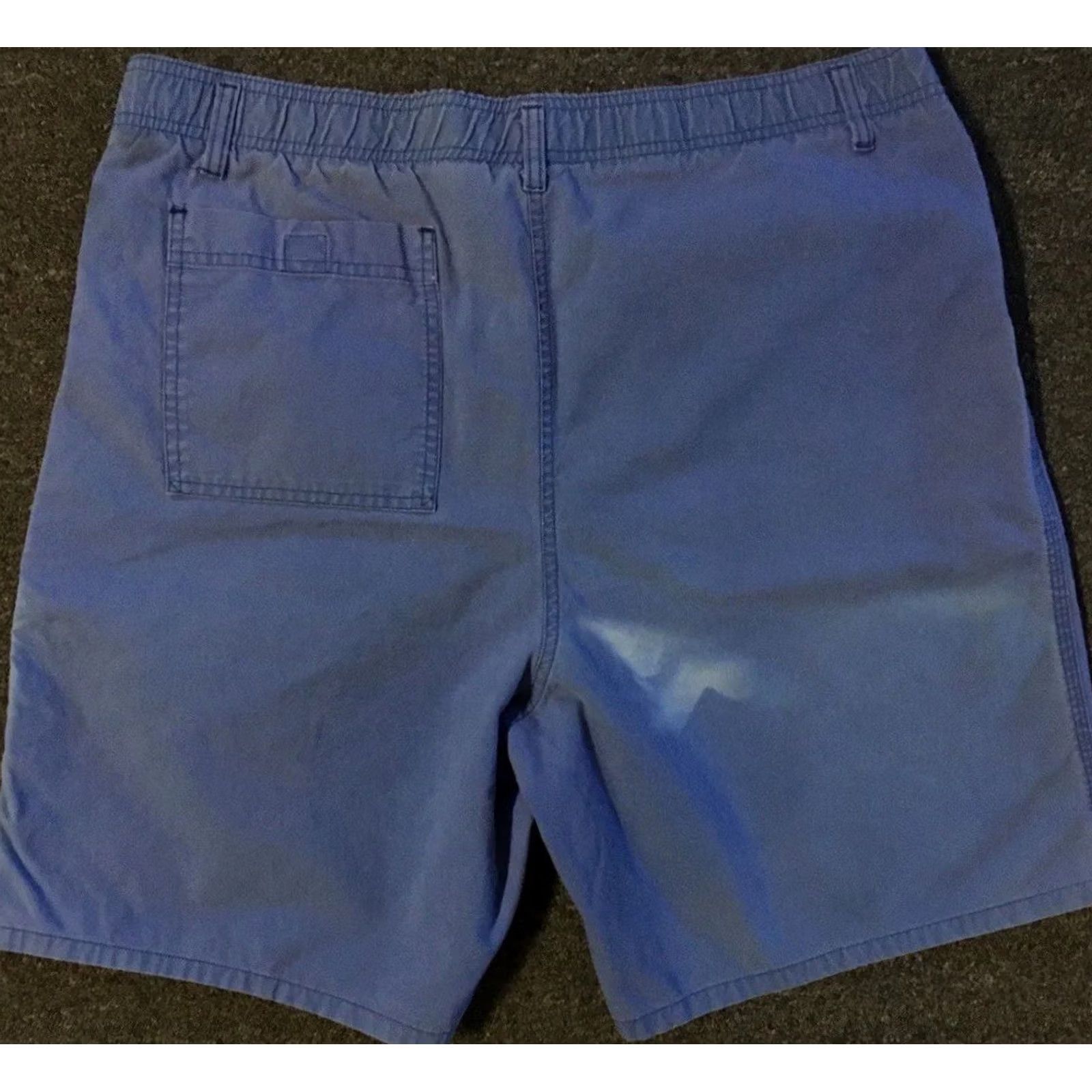 Billabong VINTAGE Ocean Pacific Faded Shorts L Blue Geometric Pattern Surf Skate 80s 90s Billabong Mens CGH Size US 33 - 2 Thumbnail
