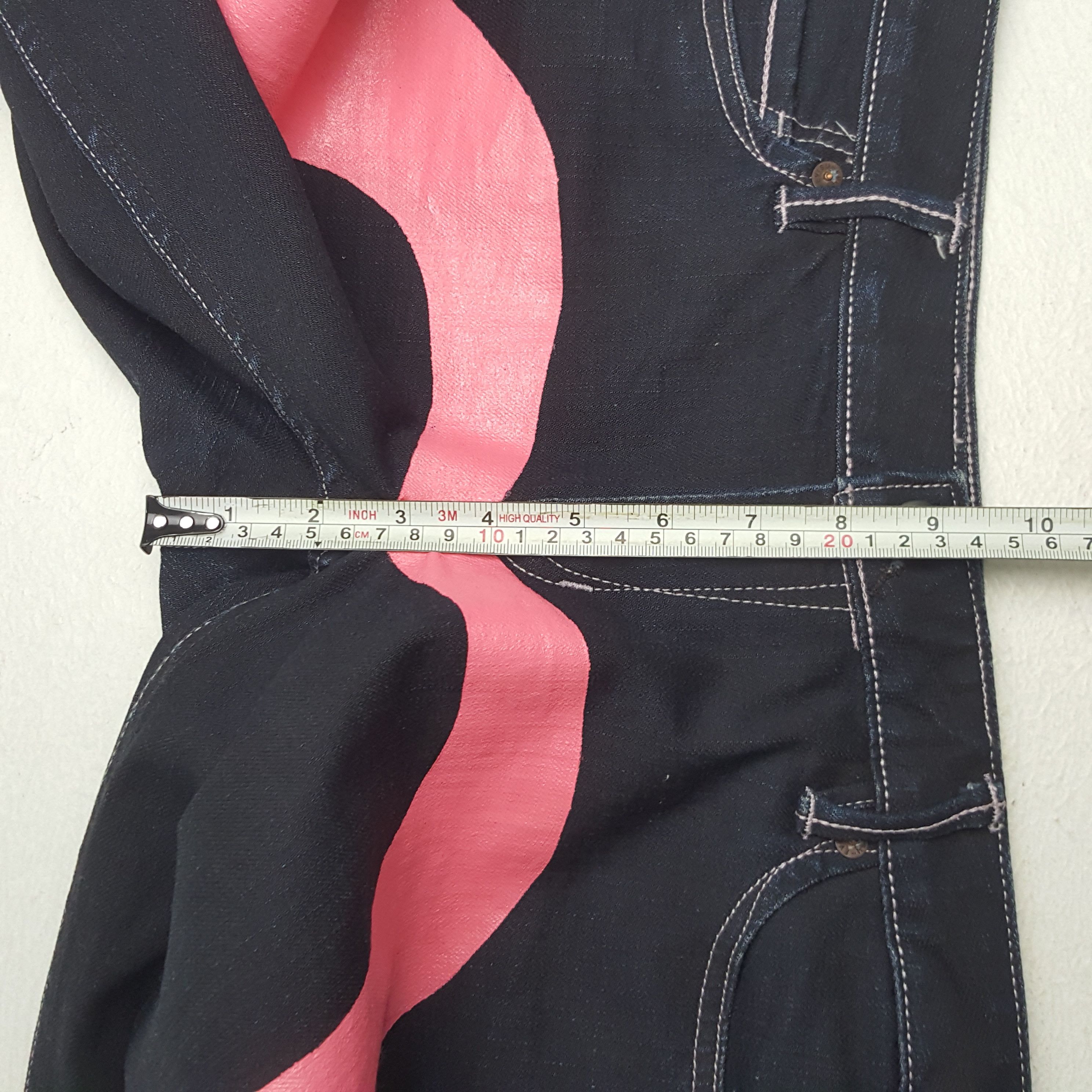 Evisu × Japanese Brand × Vintage Vintage Evisu Japanese Brand Daicock Custom Art Denim Jeans Size US 30 / EU 46 - 10 Thumbnail