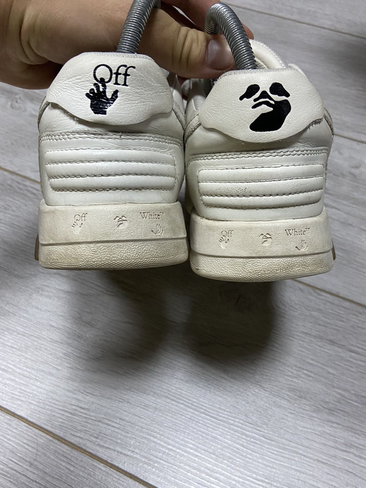 Off-White OFF WHITE Office leather Sneakers White arrow Size US 6 / IT 36 - 8 Thumbnail