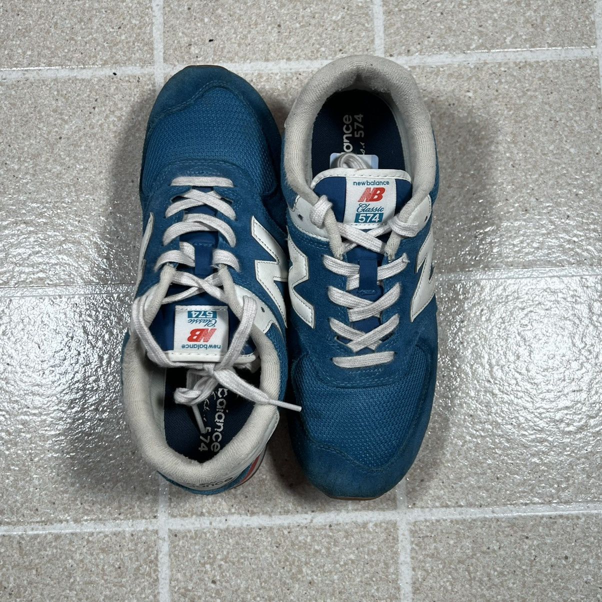 New Balance New Balance 574 Rainbow Pack Natural Indigo Sneakers Mens Size US 7 / EU 40 - 5 Thumbnail