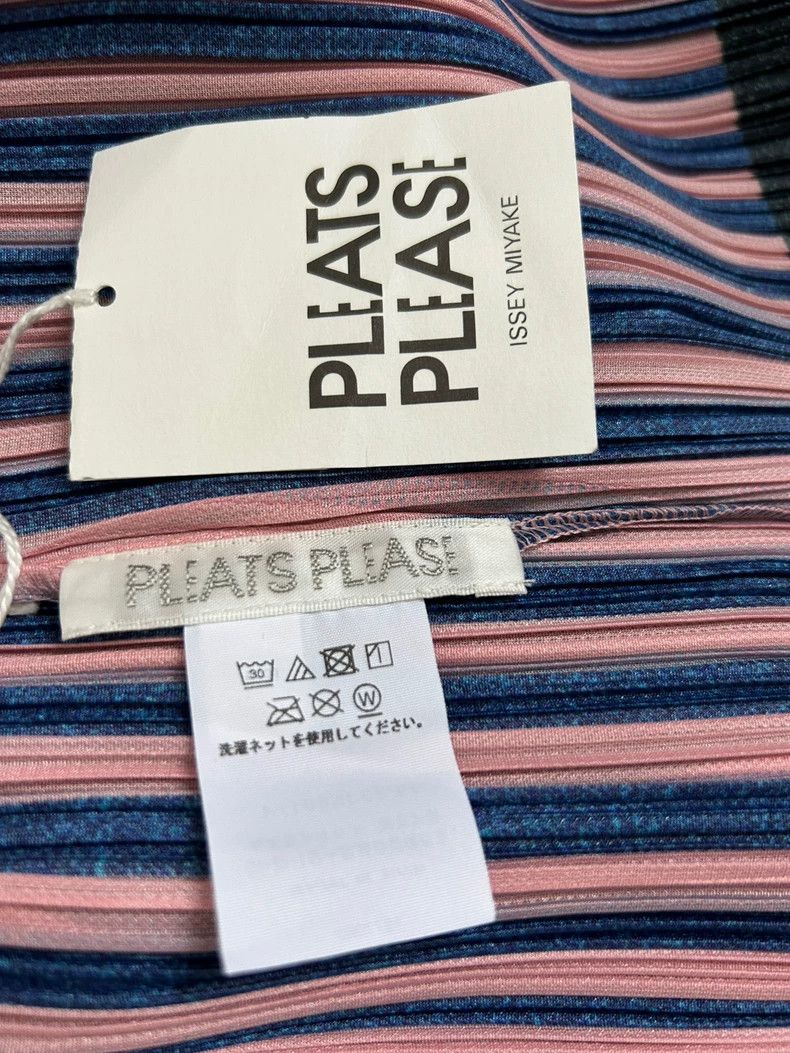 Issey Miyake Issey Miyake Striped pleated coat Size S / US 4 / IT 40 - 3 Thumbnail