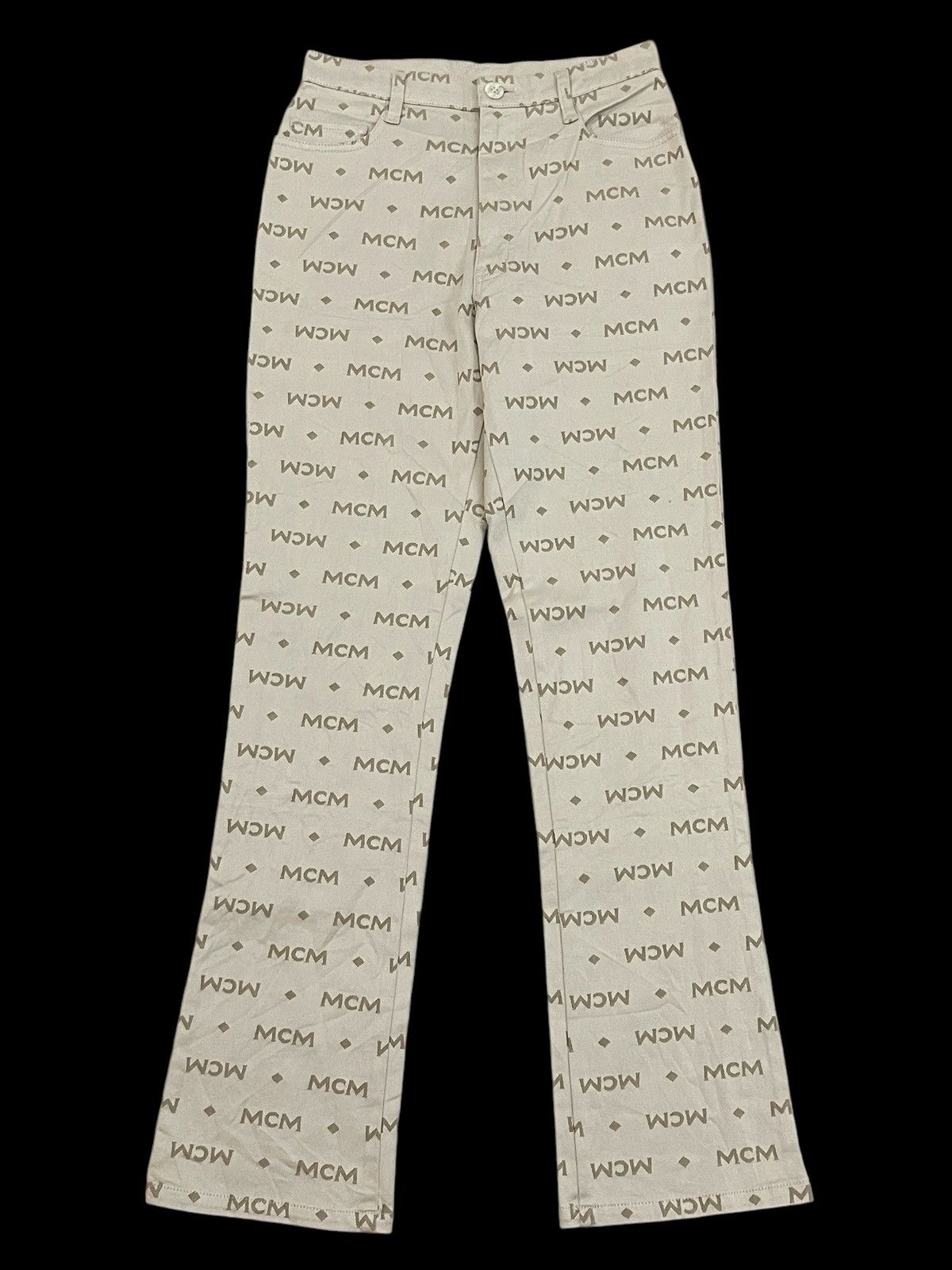 MCM × Vintage Vintage MCM Monogram Logos Pant Size 26" / US 2 / IT 38 - 1 Thumbnail