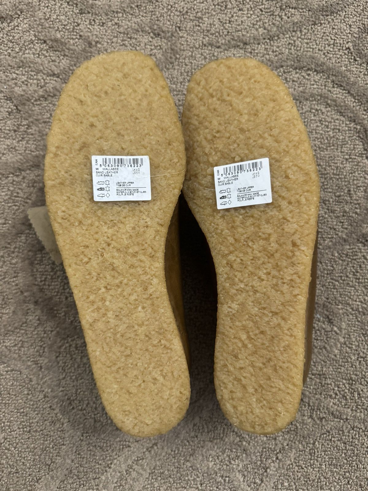 Aime Leon Dore × Clarks Leather Wallabees Size US 5 / EU 37 - 4 Thumbnail